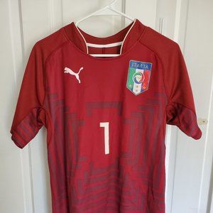 2014 Italy World Cup Jersey Buffon Men's M